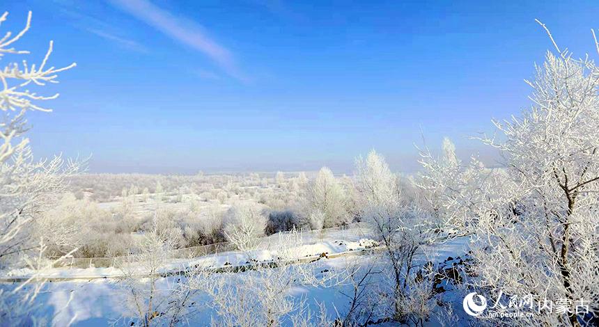雪景如畫。蔣希武攝