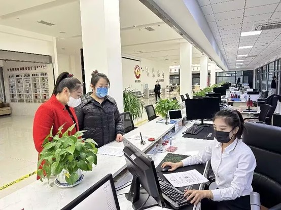 工作人員熱心服務