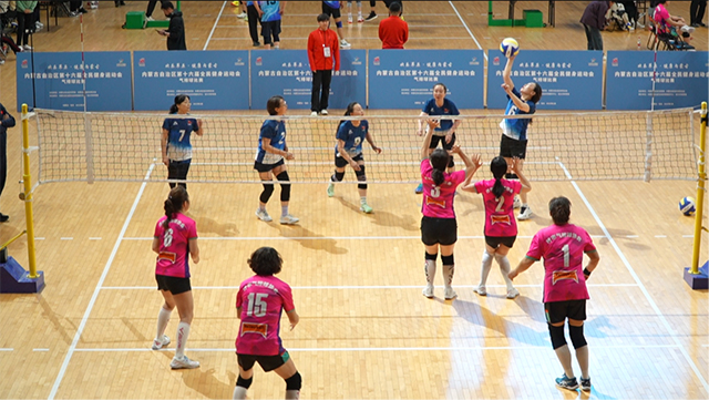 比賽現(xiàn)場。包頭市體育局供圖