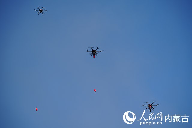 救援演練現(xiàn)場。人民網(wǎng) 孟佳澍攝