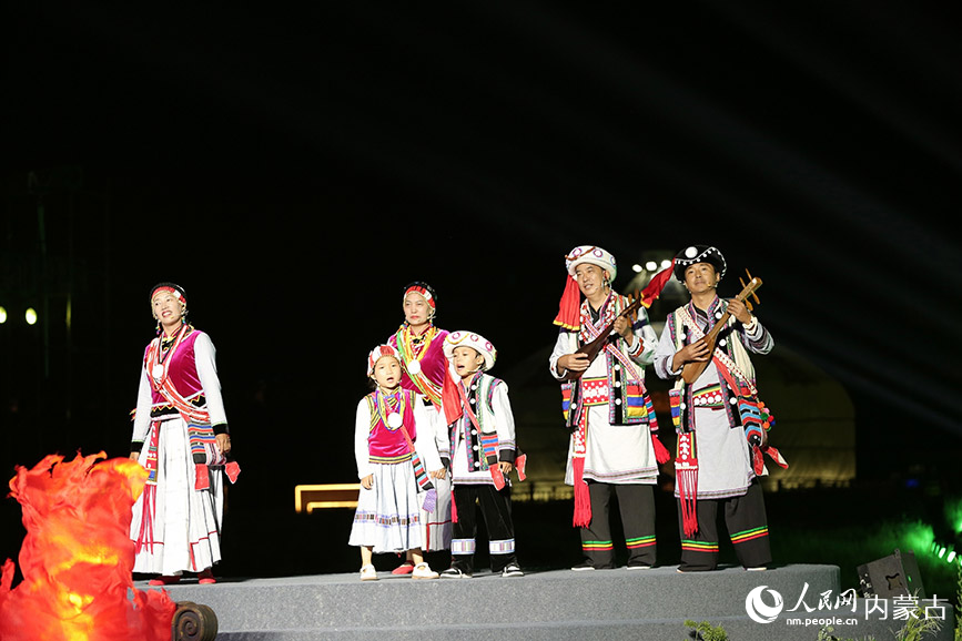 2025年中國原生民歌節(jié)在內(nèi)蒙古自治區(qū)呼和浩特市開幕。主辦單位供圖