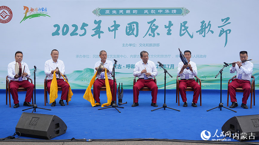 昇平民樂表演。實習(xí)生 王正玉攝