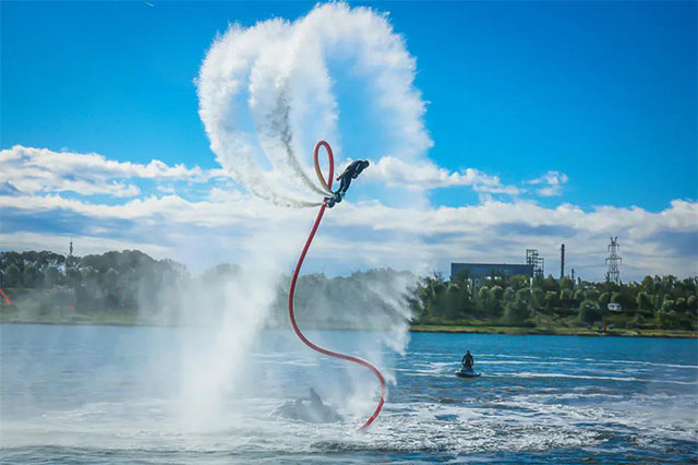 大黑河水上運(yùn)動(dòng)中心拉動(dòng)夏日文旅新增長(zhǎng)