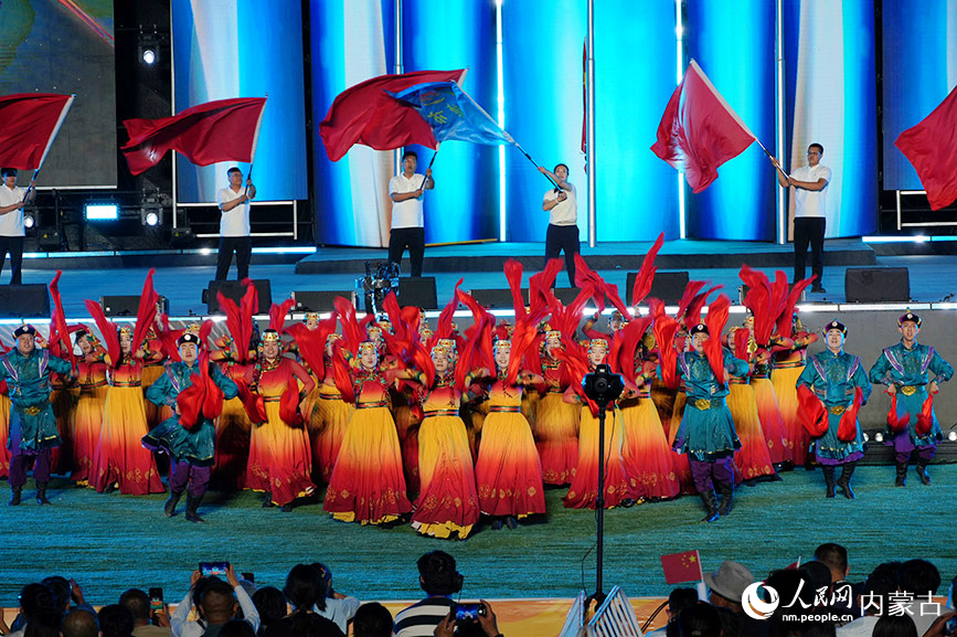 開幕式現(xiàn)場。實習生 王正玉攝