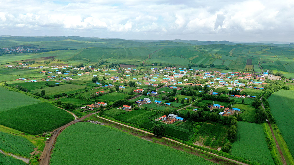 阿榮旗農村全貌