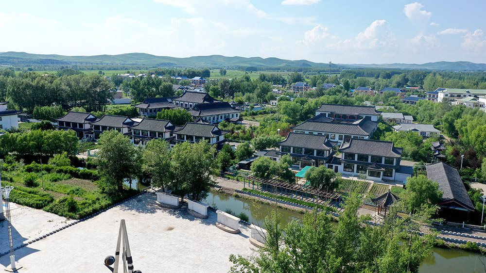 阿榮旗新發(fā)朝鮮族鄉(xiāng)東光村全貌