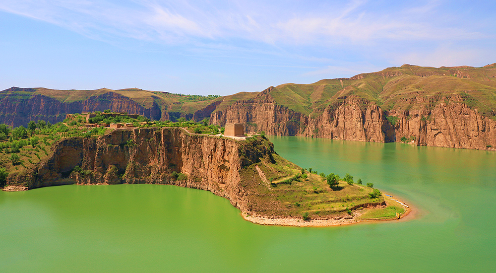 老牛灣黃河大峽谷風光