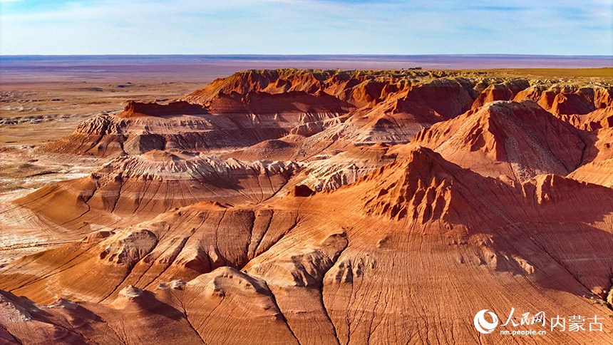 紅崖臺(tái)地景觀。王正攝