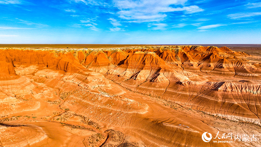 紅崖臺(tái)地景觀。王正攝