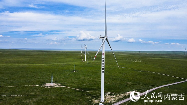 泰富1000MW風(fēng)電項(xiàng)目現(xiàn)場(chǎng)。受訪者供圖