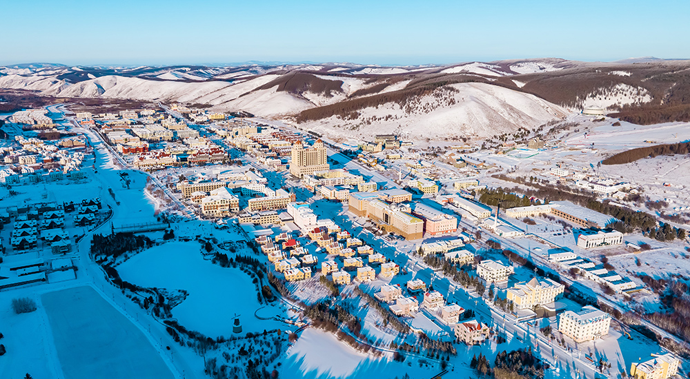 阿爾山旅游度假區(qū)冬日美景