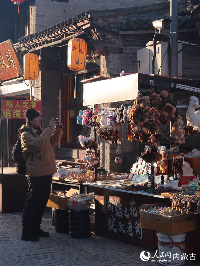 塞上老街街景。實習生 劉迎雪攝