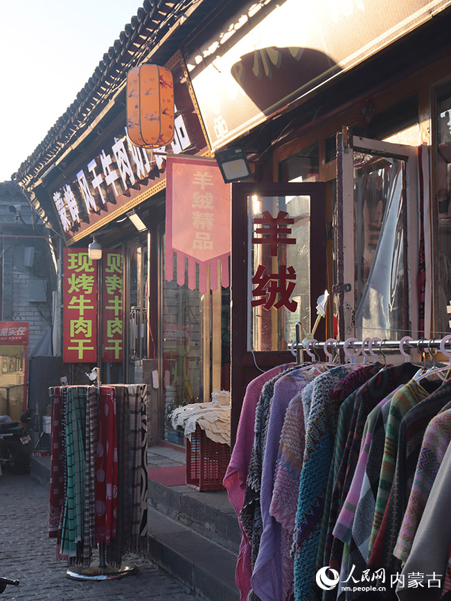 塞上老街街景。實習(xí)生 劉迎雪攝